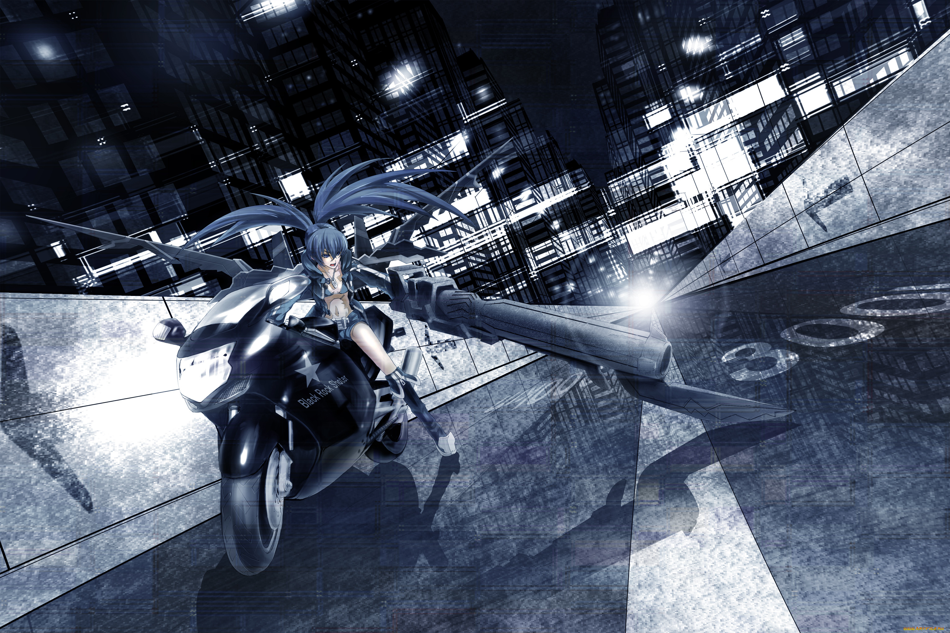 , black, rock, shooter